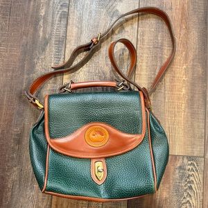 Dooney Bourk green crossbody